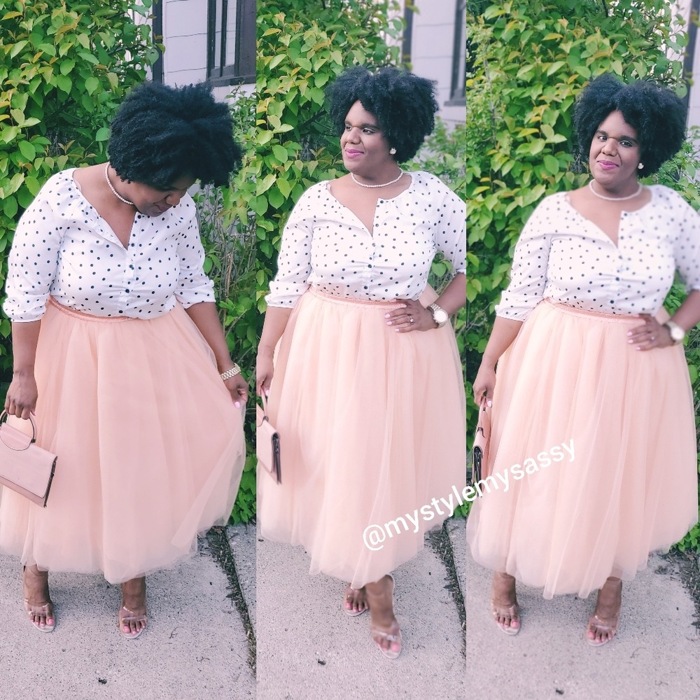 Midi Tulle Skirt